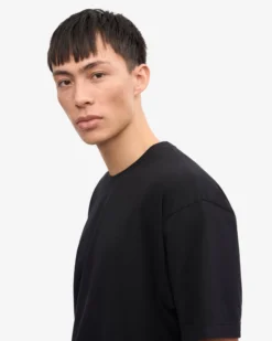 Oversized Organic T-Shirt - Deep Black