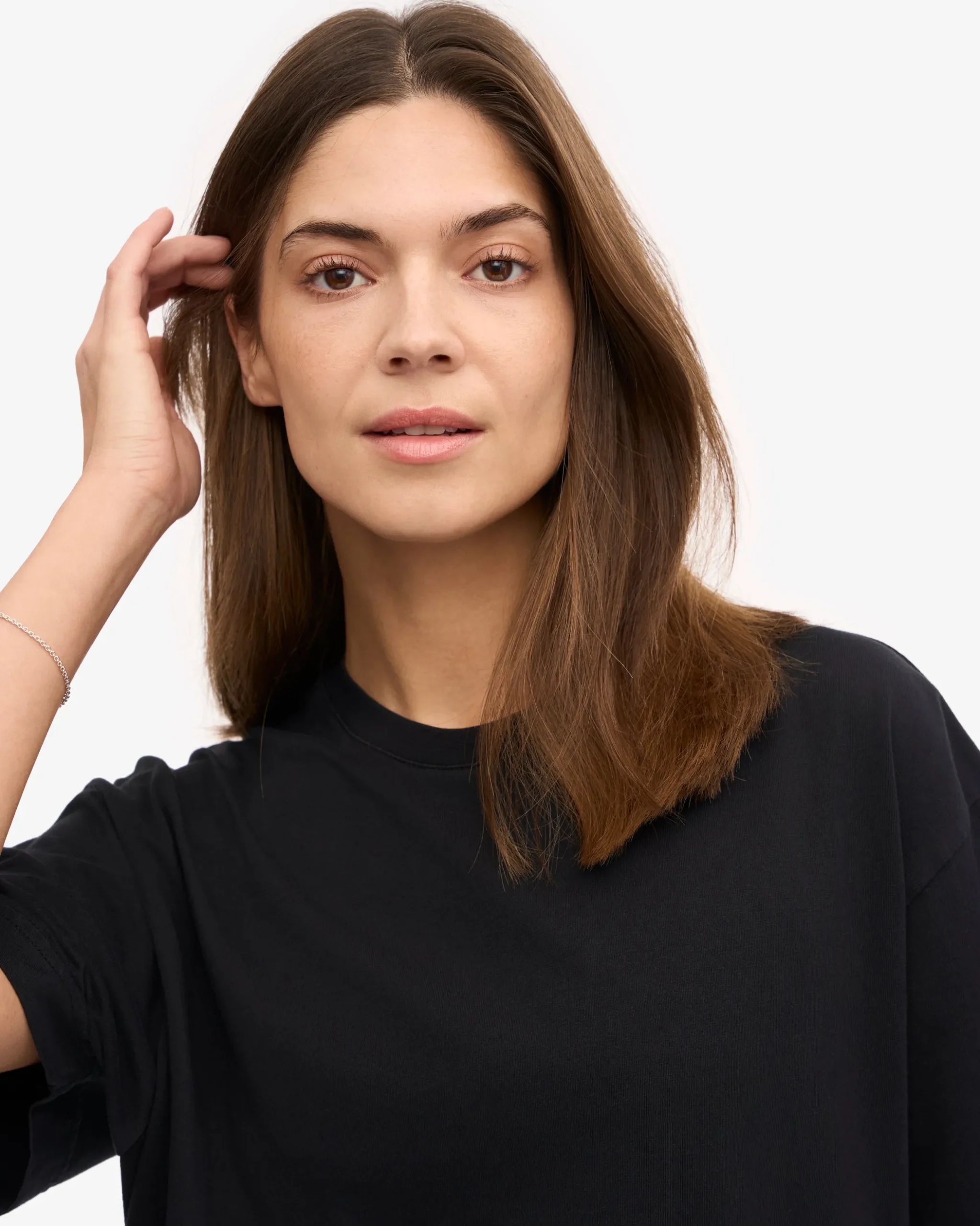 Oversized Organic T-Shirt - Deep Black