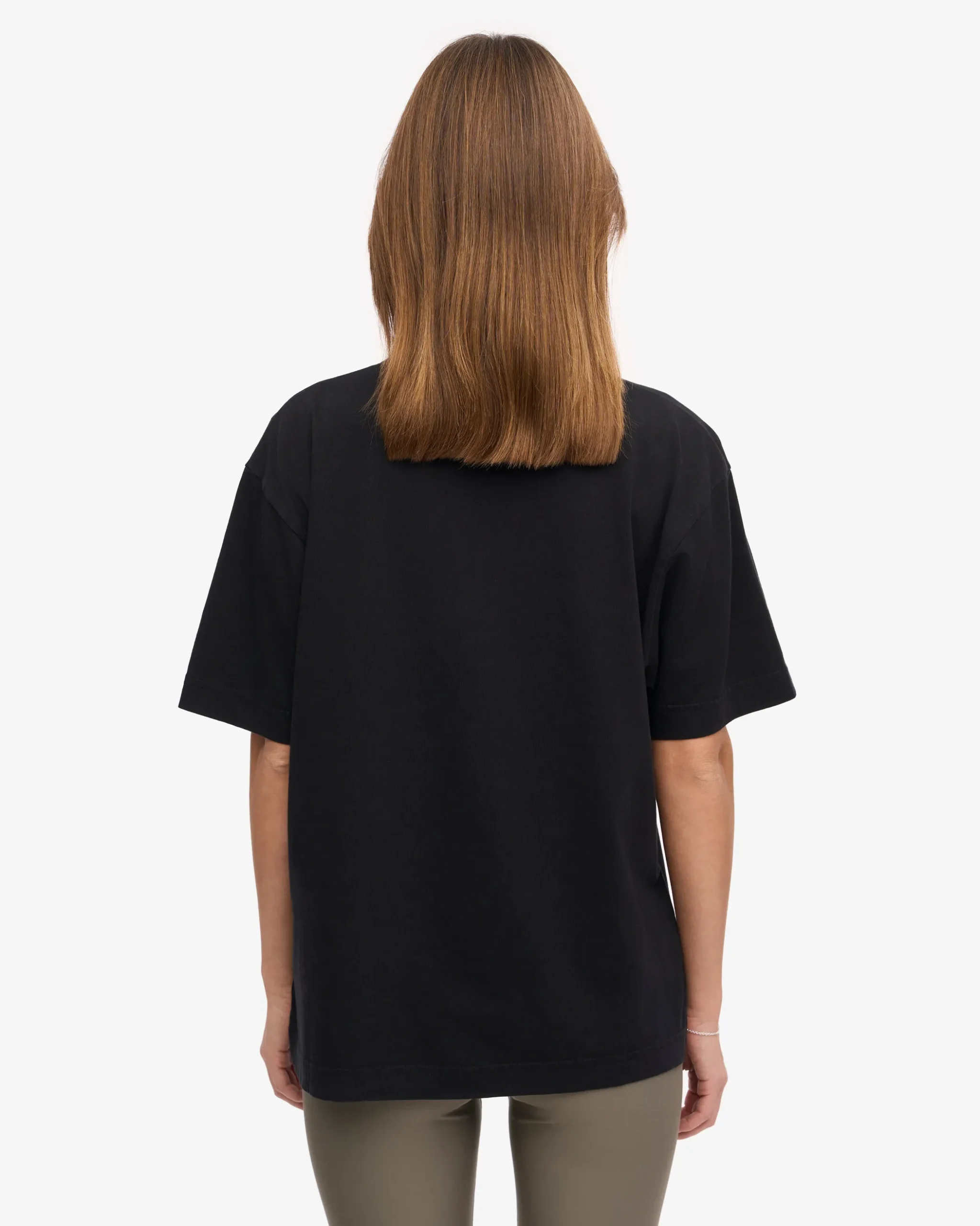 Oversized Organic T-Shirt - Deep Black