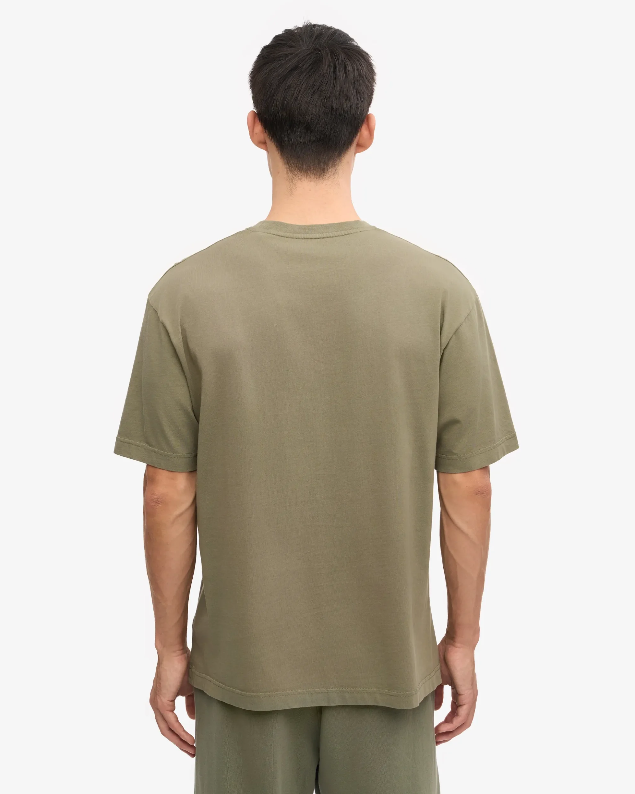 Oversized Organic T-Shirt - Dusty Olive