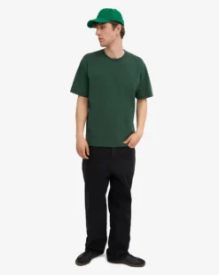 Oversized Organic T-Shirt - Emerald Green