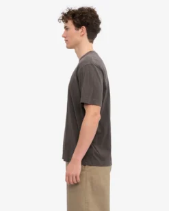 Oversized Organic T-Shirt - Faded Mud