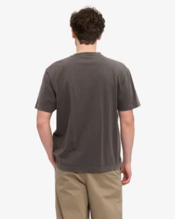 Oversized Organic T-Shirt - Faded Mud