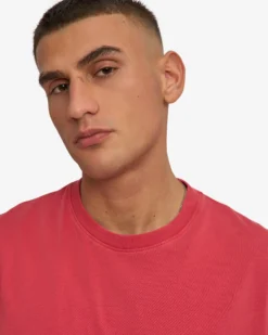Oversized Organic T-Shirt - Faded Red