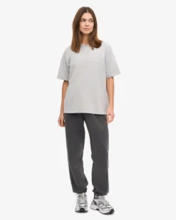 Oversized Organic T-Shirt - Faded Grey