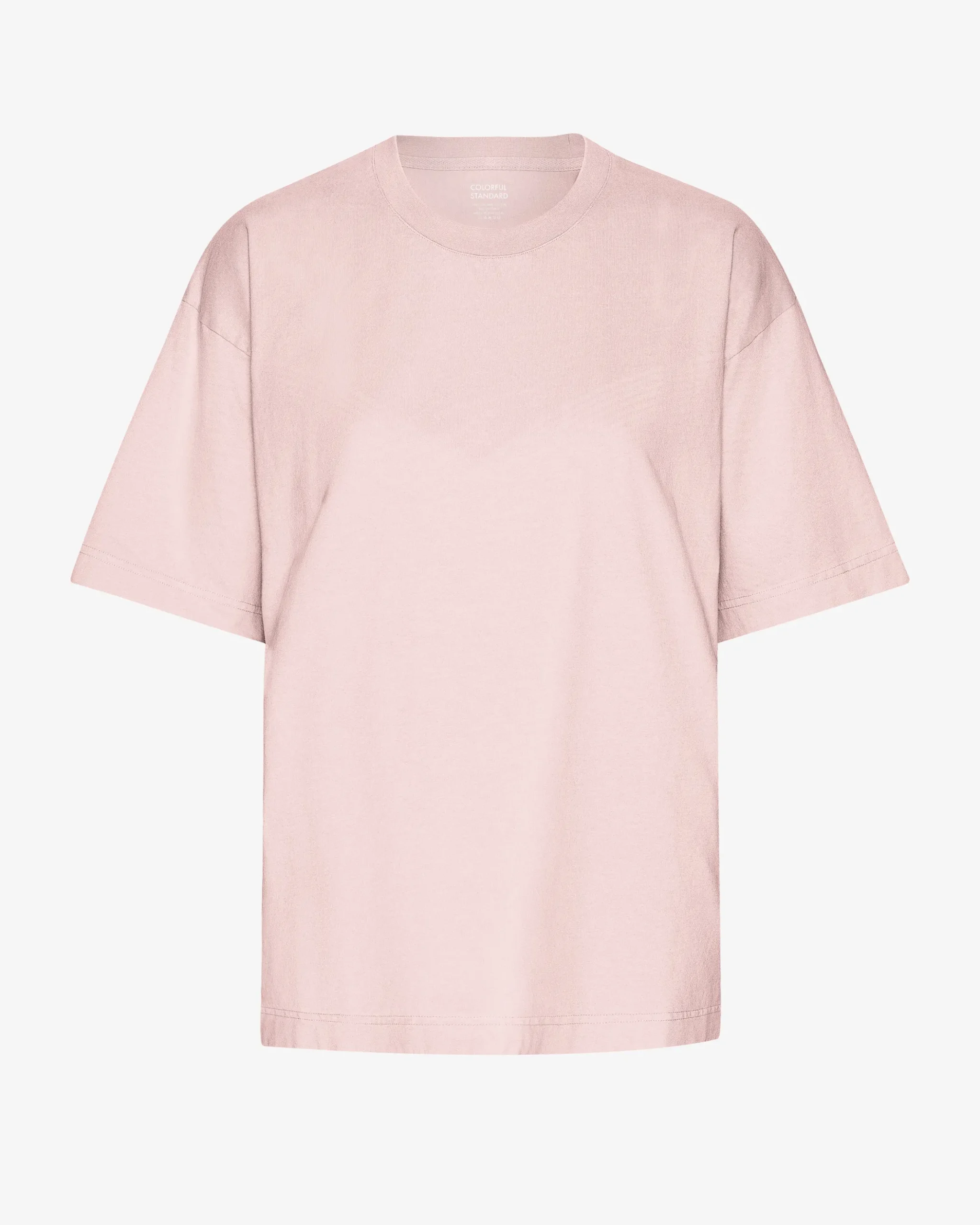Oversized Organic T-Shirt - Faded Pink