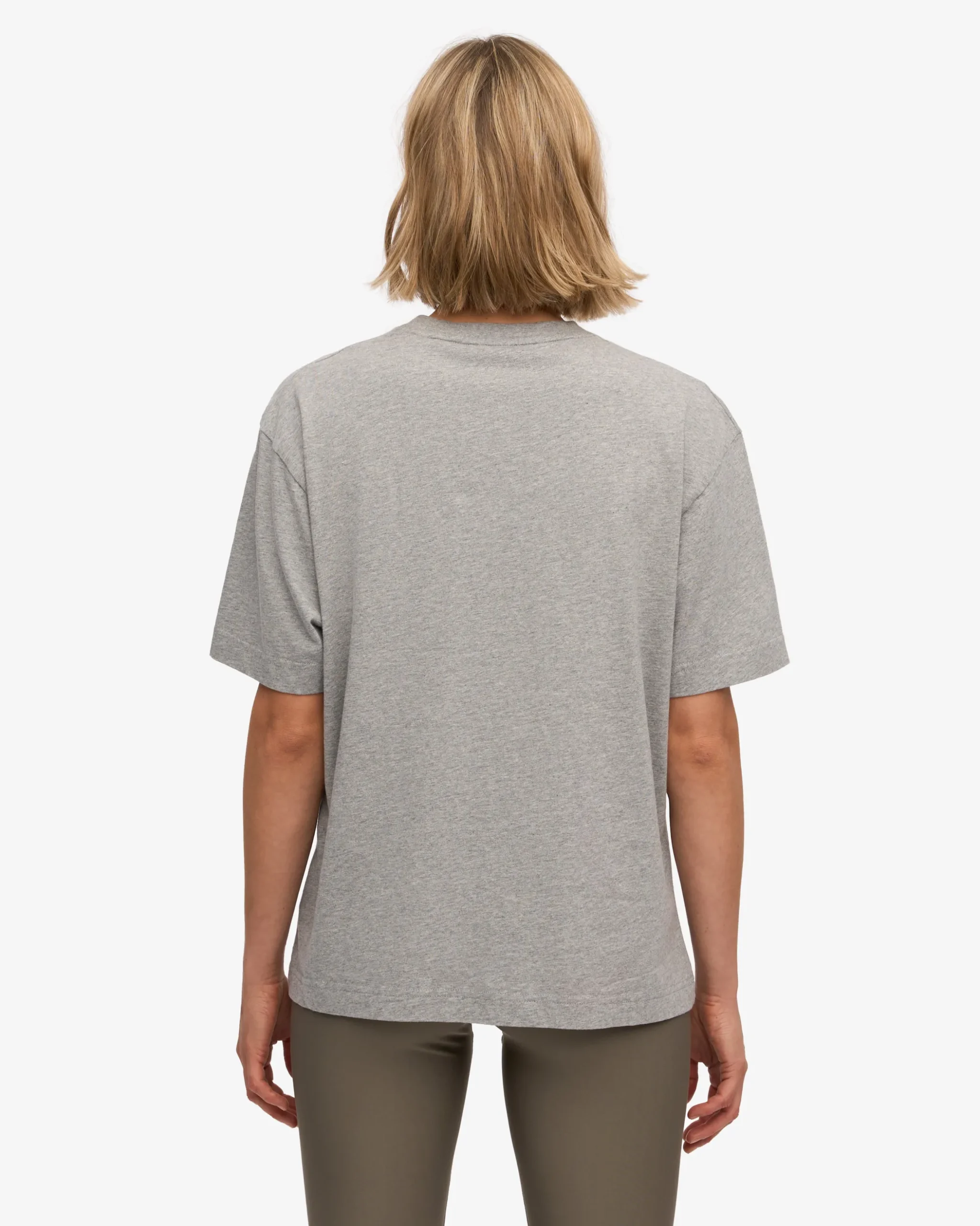 Oversized Organic T-Shirt - Heather Grey (3-Pack)