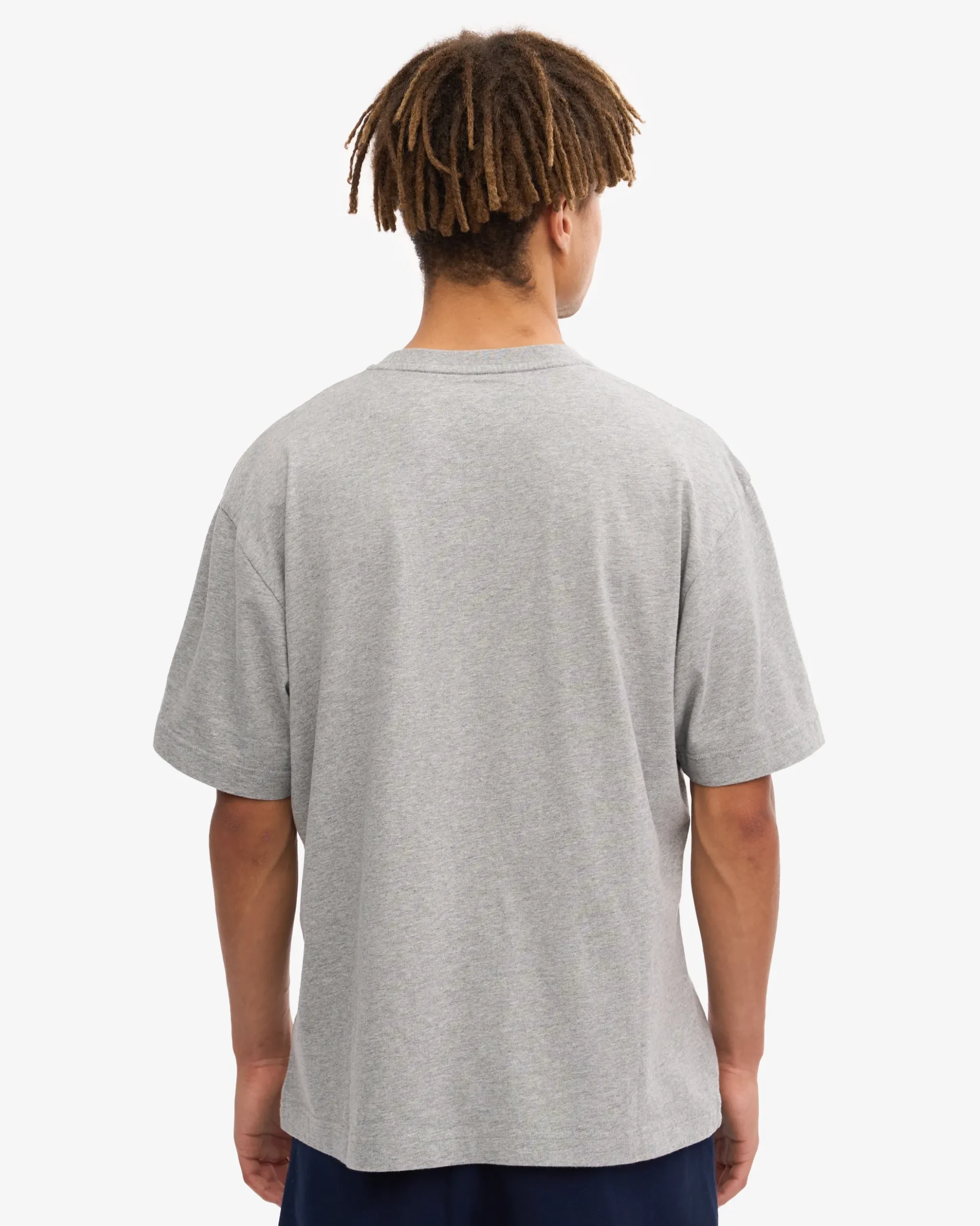 Oversized Organic T-Shirt - Heather Grey (3-Pack)
