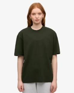 Oversized Organic T-Shirt - Hunter Green