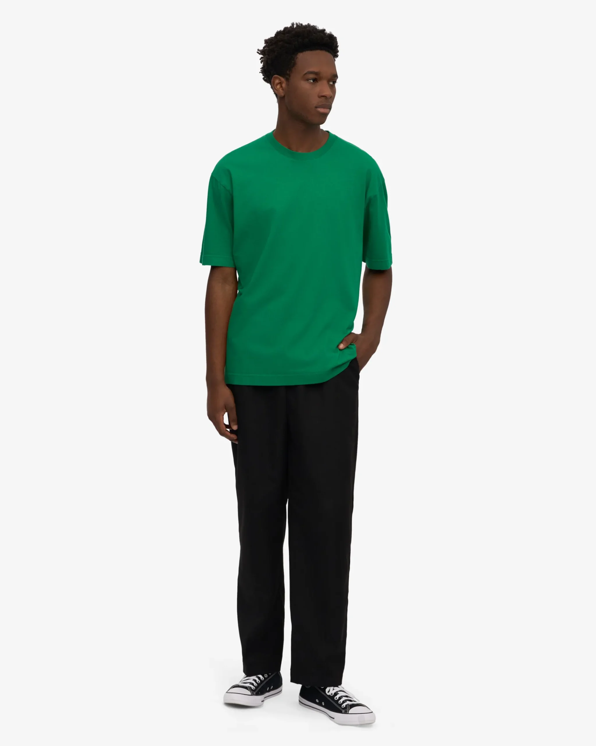 Oversized Organic T-Shirt - Kelly Green