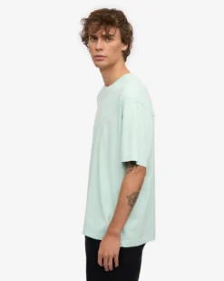 Oversized Organic T-Shirt - Light Aqua