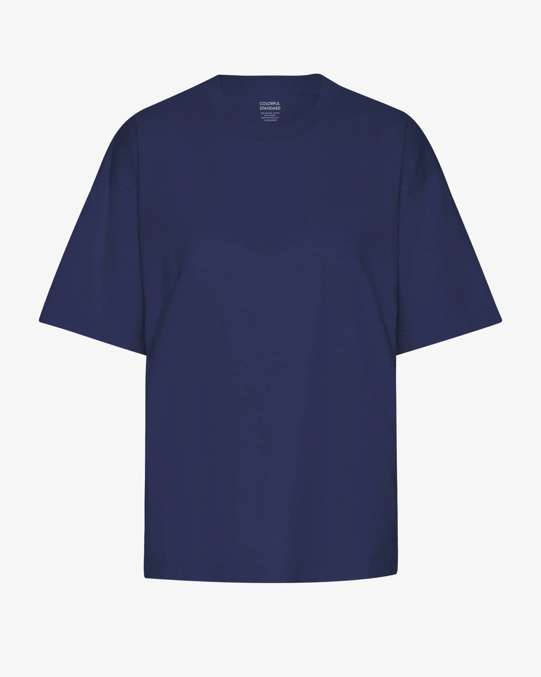 Oversized Organic T-Shirt - Marine Blue