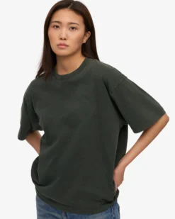 Oversized Organic T-Shirt - Midnight Forest