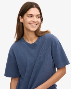 Oversized Organic T-Shirt - Neptune Blue (3-Pack)