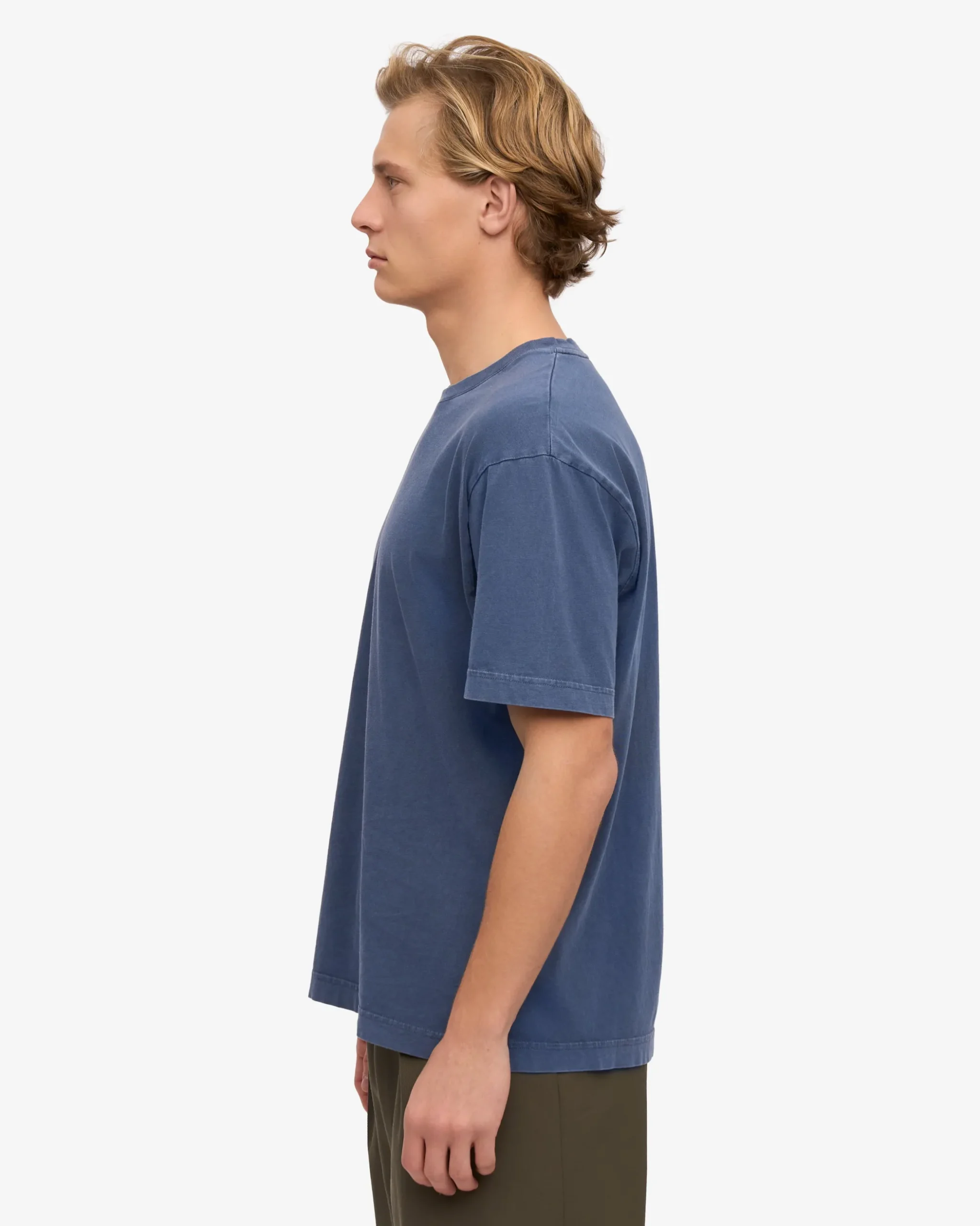 Oversized Organic T-Shirt - Neptune Blue (3-Pack)