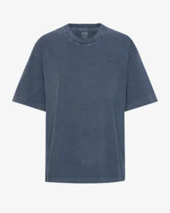 Oversized Organic T-Shirt - Neptune Blue