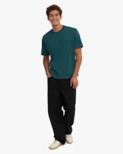 Oversized Organic T-Shirt - Ocean Green