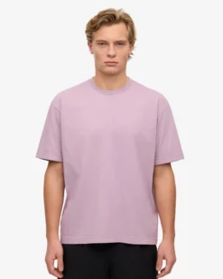 Oversized Organic T-Shirt - Pearly Purple