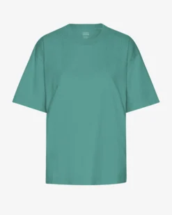 Oversized Organic T-Shirt - Pine Green