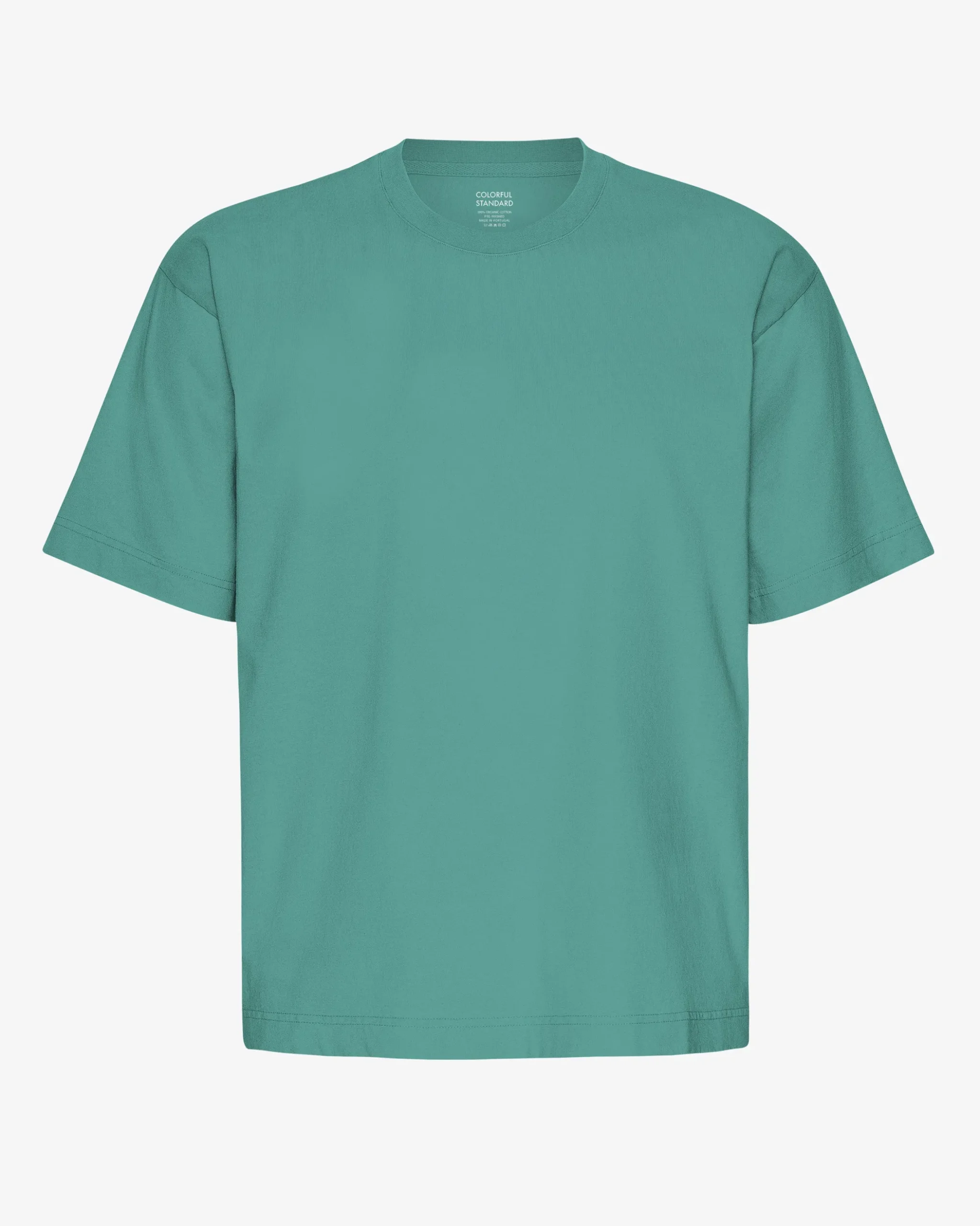 Oversized Organic T-Shirt - Pine Green