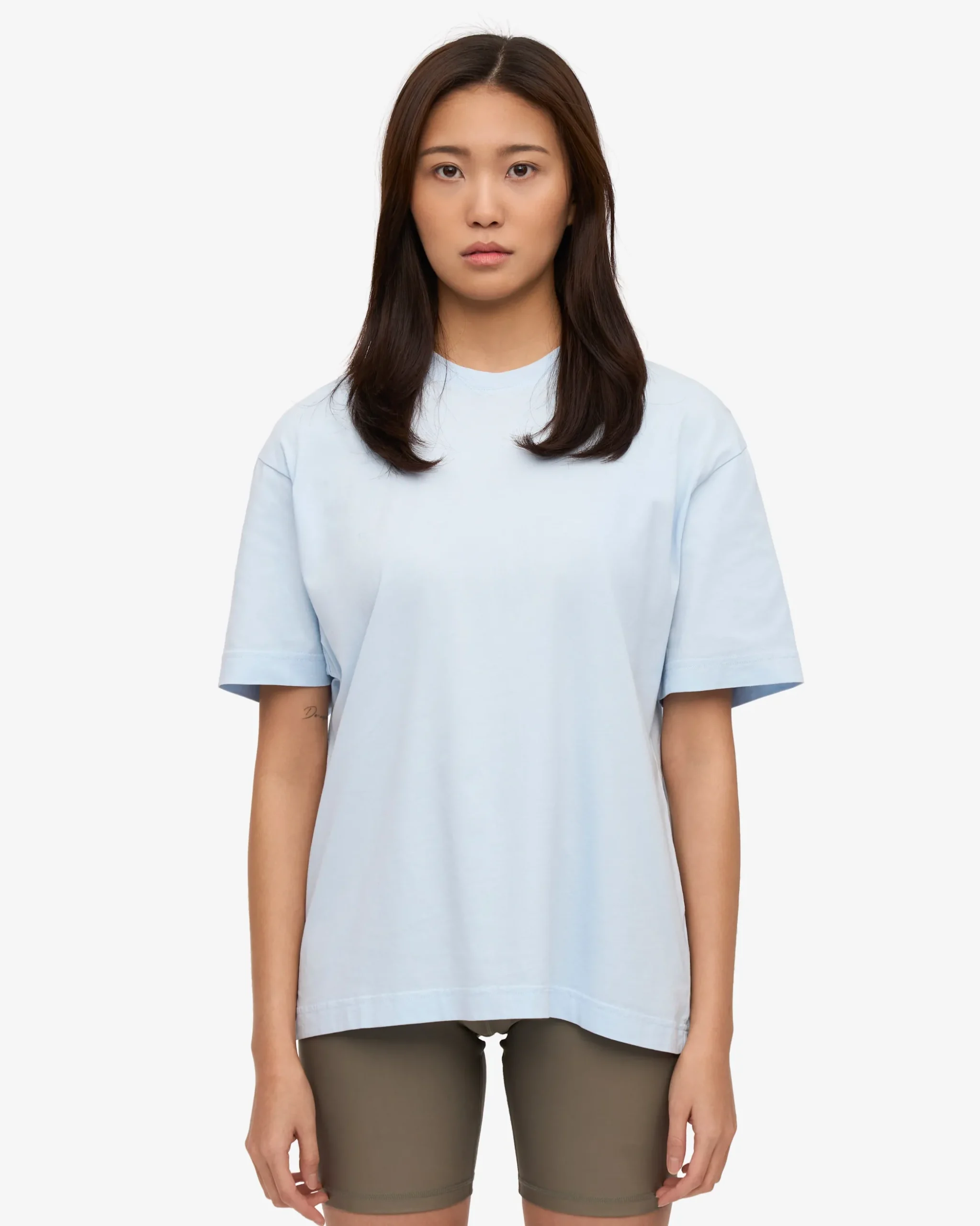 Oversized Organic T-Shirt - Polar Blue (3-Pack)