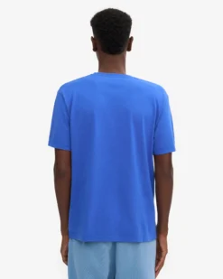 Oversized Organic T-Shirt - Sapphire Blue