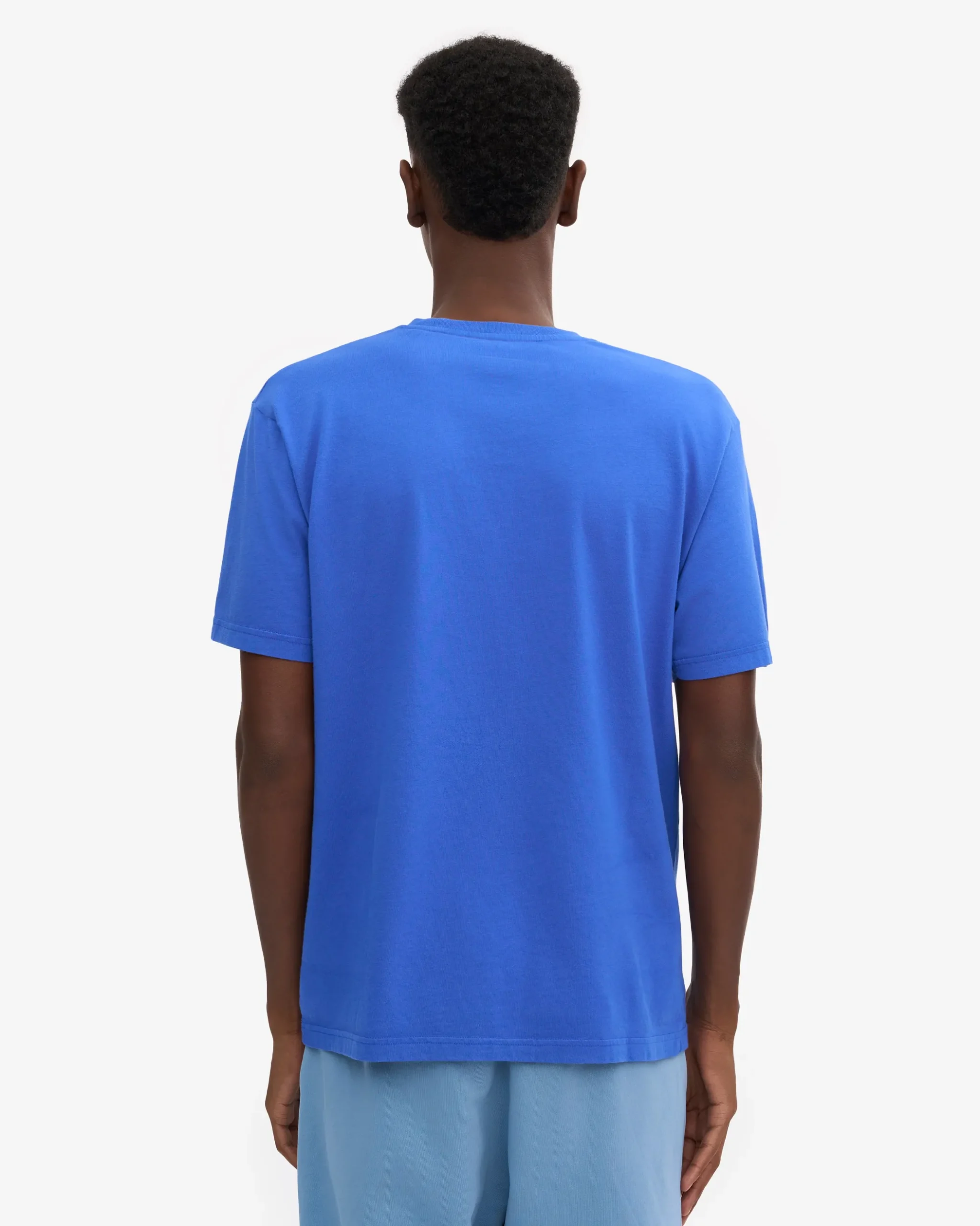 Oversized Organic T-Shirt - Sapphire Blue