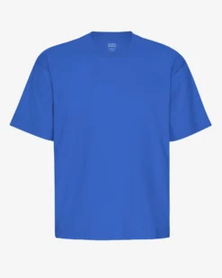 Oversized Organic T-Shirt - Sapphire Blue