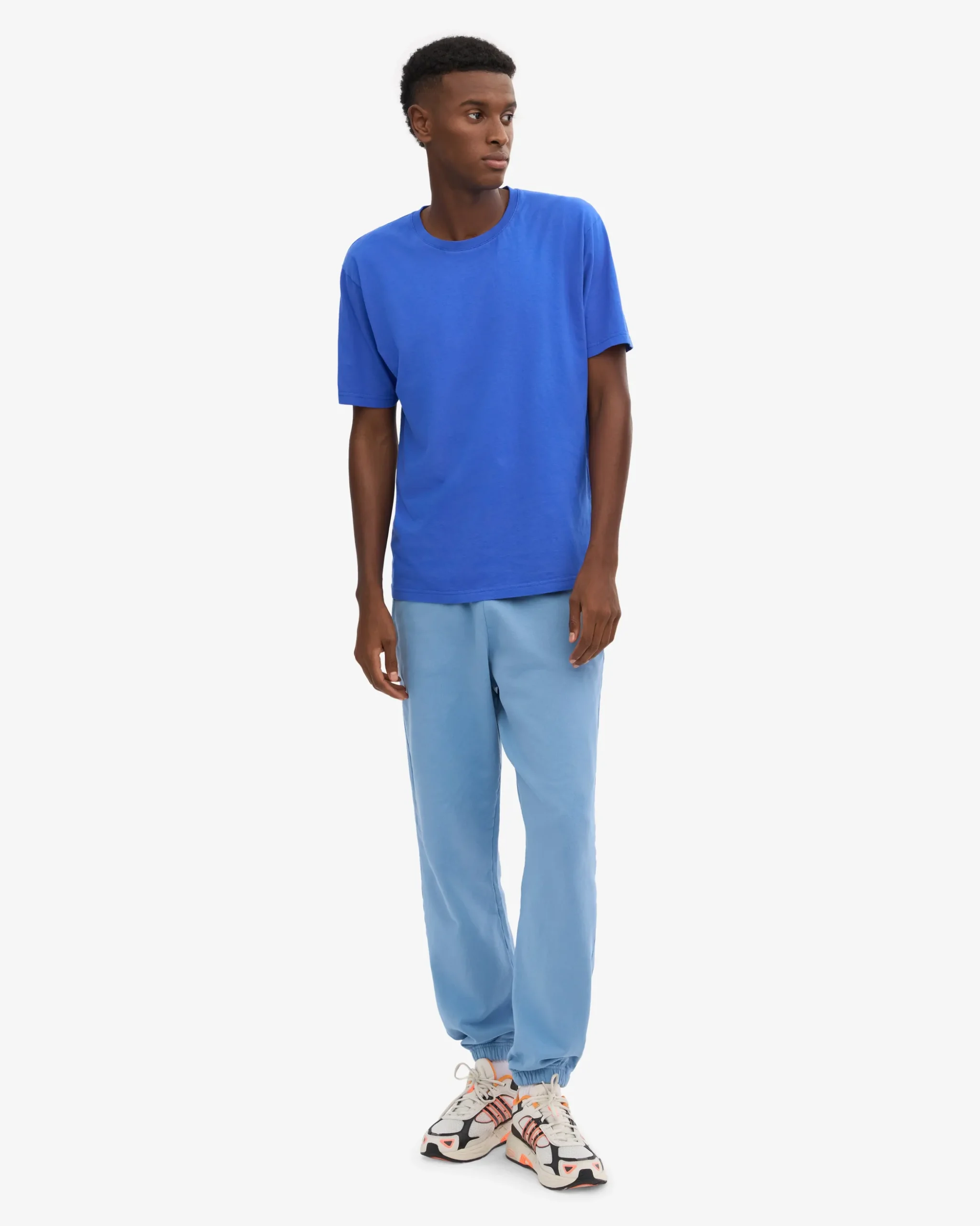 Oversized Organic T-Shirt - Sapphire Blue