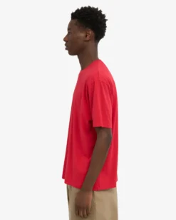 Oversized Organic T-Shirt - Scarlet Red