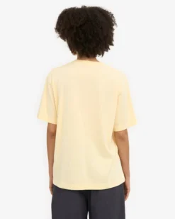 Oversized Organic T-Shirt - Soft Yellow