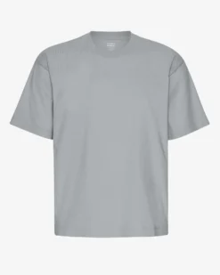 Oversized Organic T-Shirt - Steel Blue