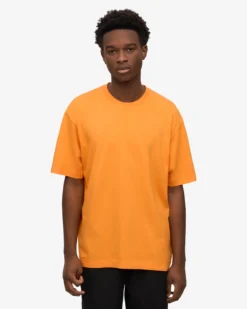 Oversized Organic T-Shirt - Sunny Orange