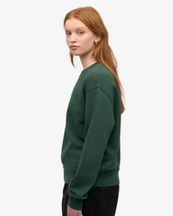 Women Classic Organic Crew - Emerald Green