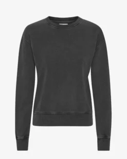 Women Classic Organic Crew - Faded Black