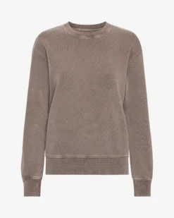 Women Classic Organic Crew - Faded Khaki
