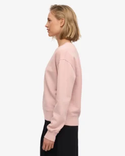 Women Classic Organic Crew - Faded Pink