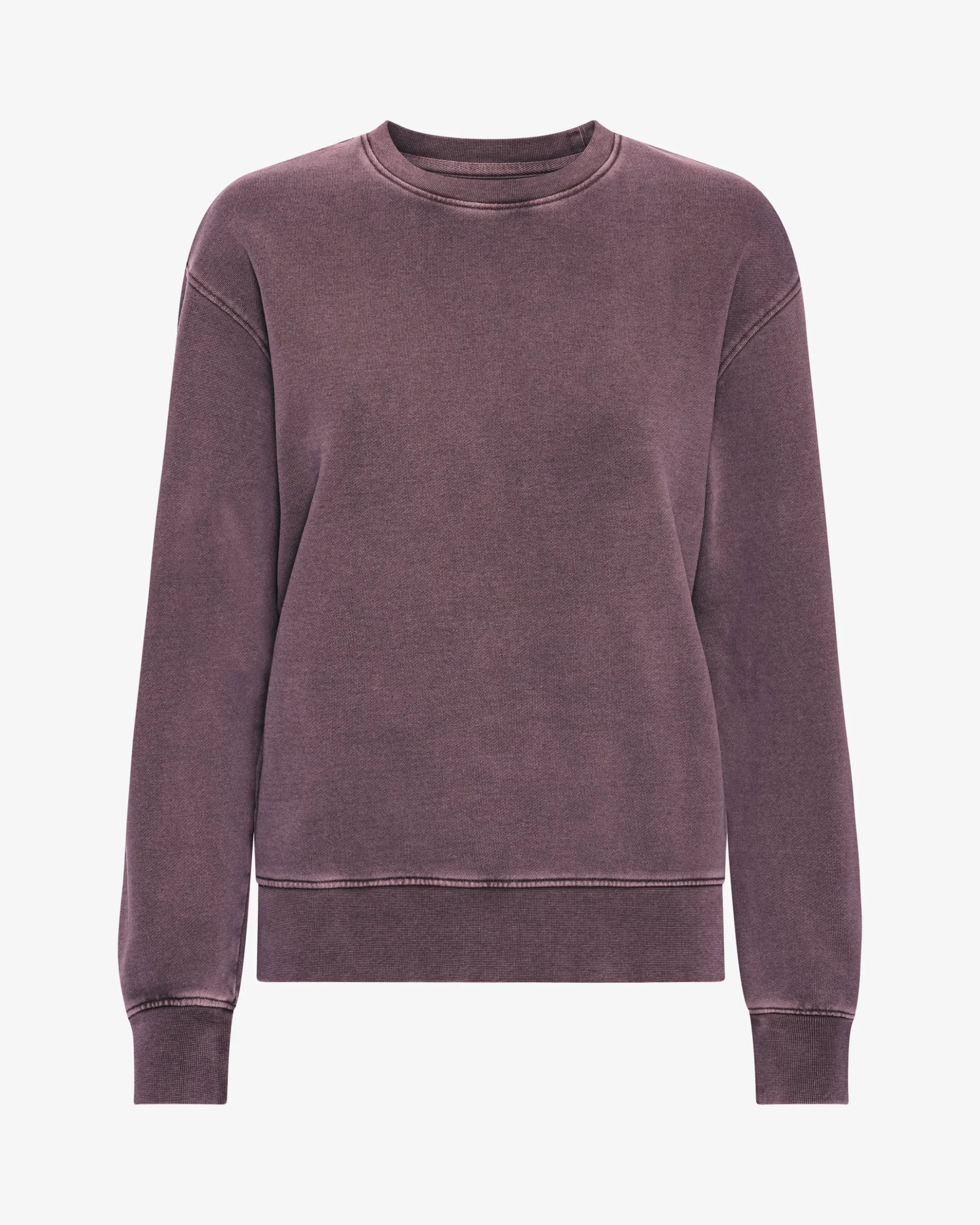 Women Classic Organic Crew - Faded Grape