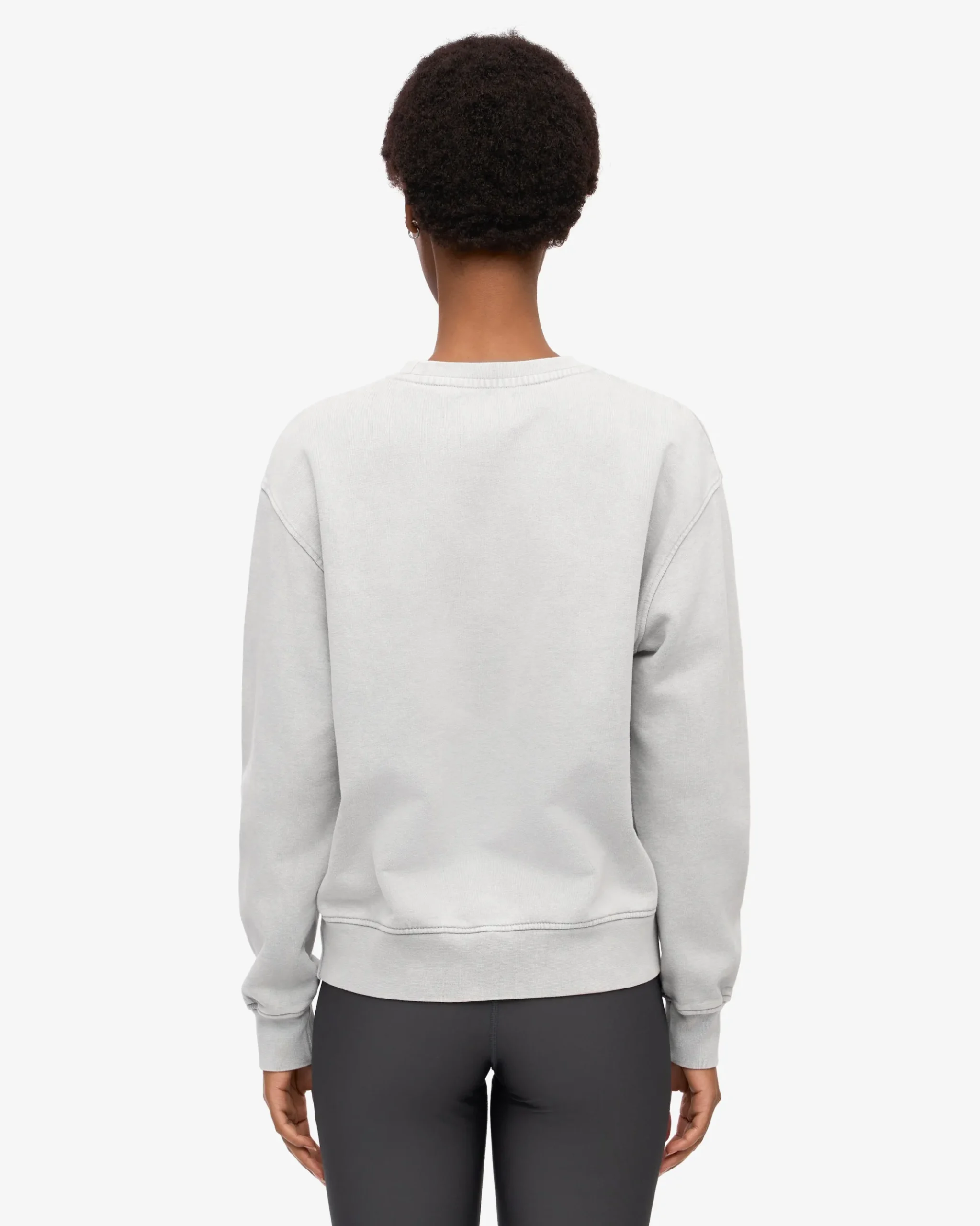 Women Classic Organic Crew - Faded Grey