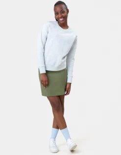 Women Classic Organic Crew - Hunter Green