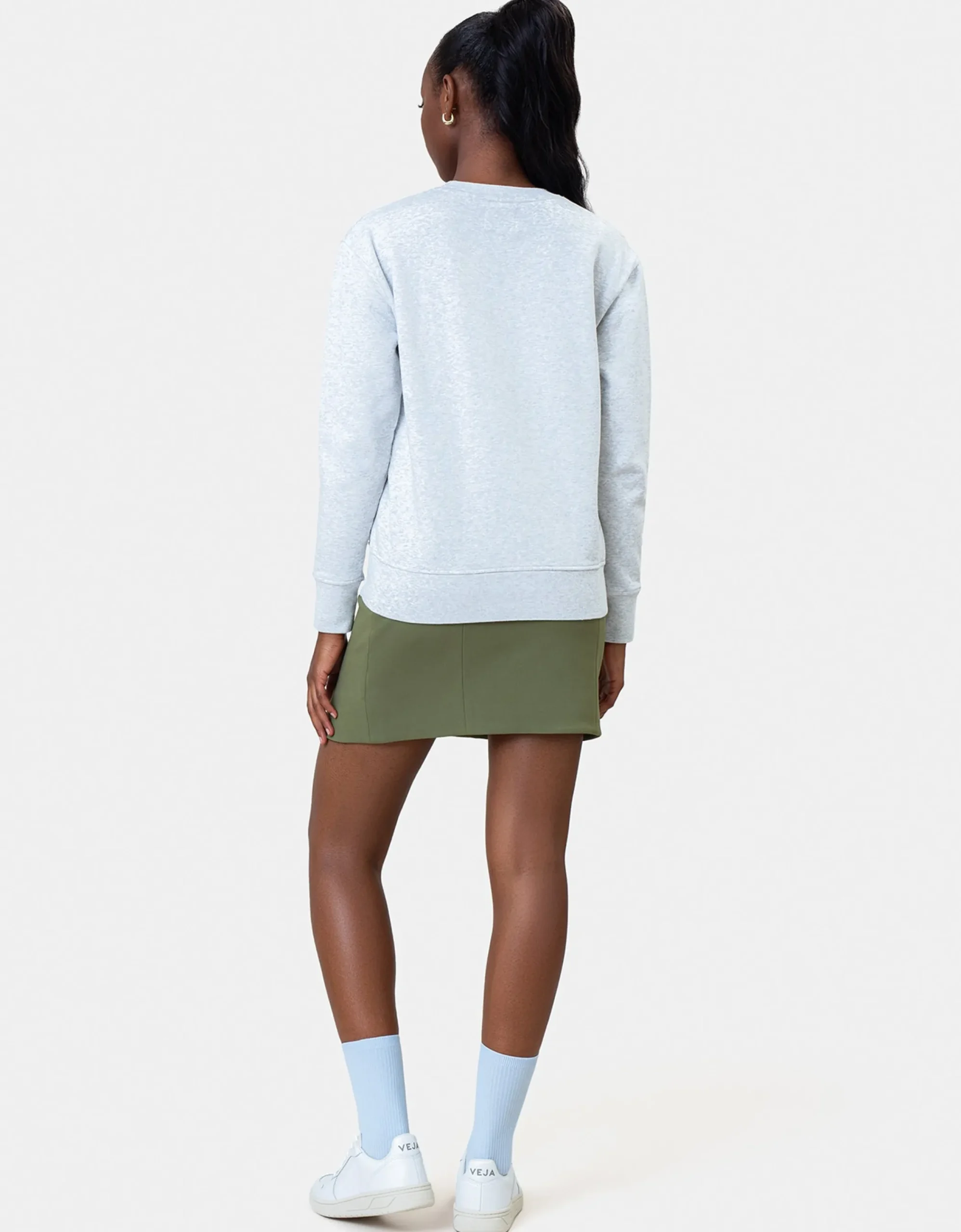 Women Classic Organic Crew - Hunter Green