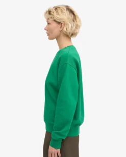 Women Classic Organic Crew - Kelly Green