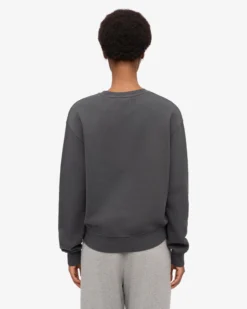 Women Classic Organic Crew - Lava Grey