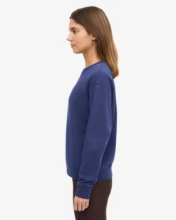 Women Classic Organic Crew - Marine Blue