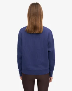 Women Classic Organic Crew - Marine Blue