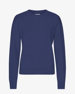 Women Classic Organic Crew - Marine Blue