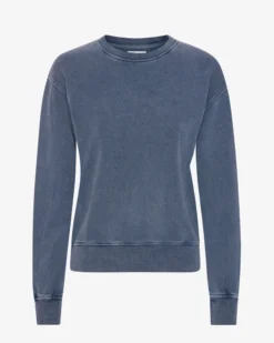 Women Classic Organic Crew - Neptune Blue