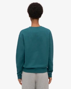 Women Classic Organic Crew - Ocean Green