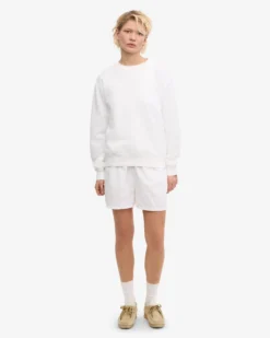Women Classic Organic Crew - Optical White