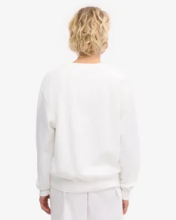 Women Classic Organic Crew - Optical White